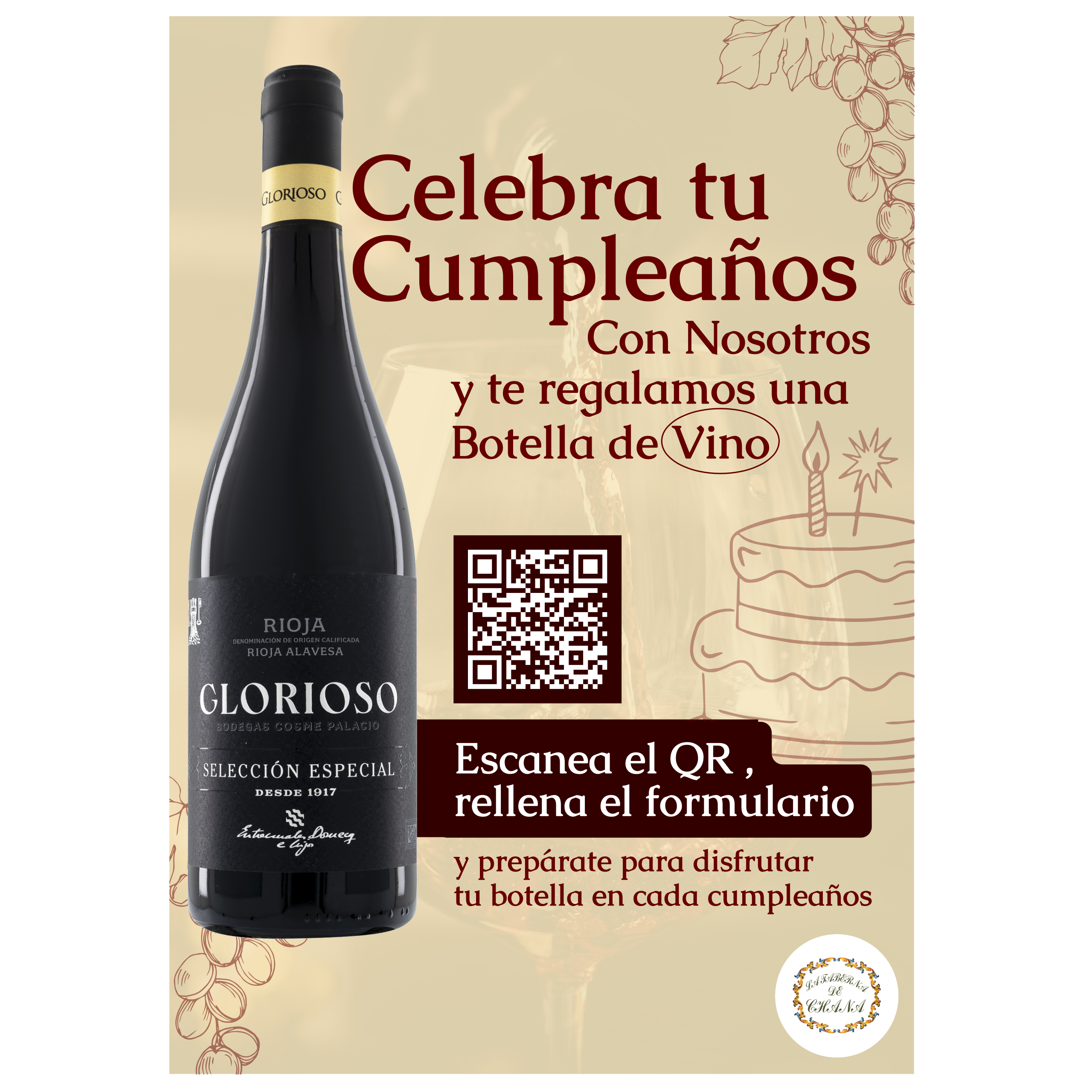 Promoción Cumpleaños – Glorioso Selección Especial